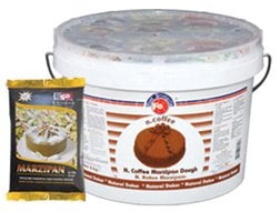 FO ÇÖZÜNEBİLİR KAHVELİ MARZİPAN PASTA KAPLAMA HAMURU 7 KG