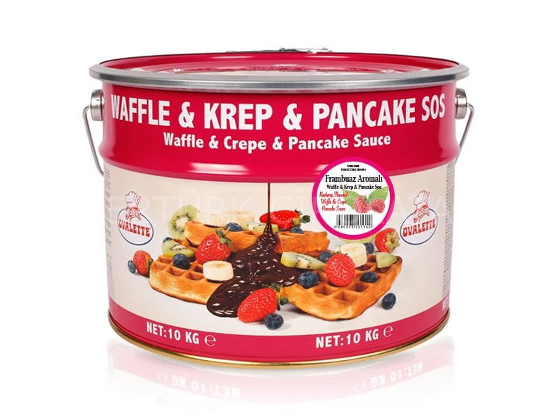 OVALETTE FRAMBUAZ AROMALI WAFFLE&KREP SOS 10 KG