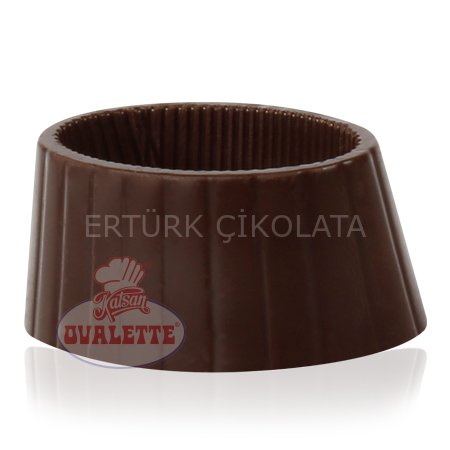 SCHÖNE SCHOKOLADE BİTTER ÇİKOLATA OVAL KUP