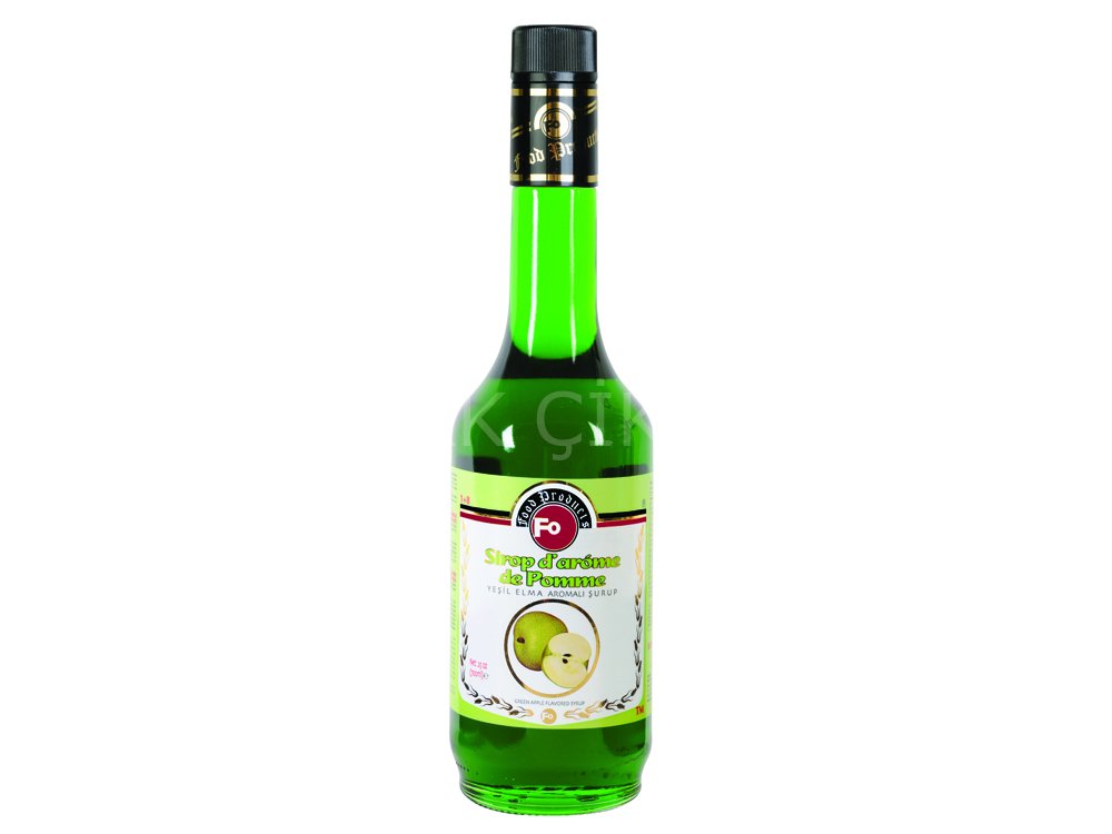 FO YEŞİL ELMA AROMALI SİROP D’AROME DE POMME 700 ML