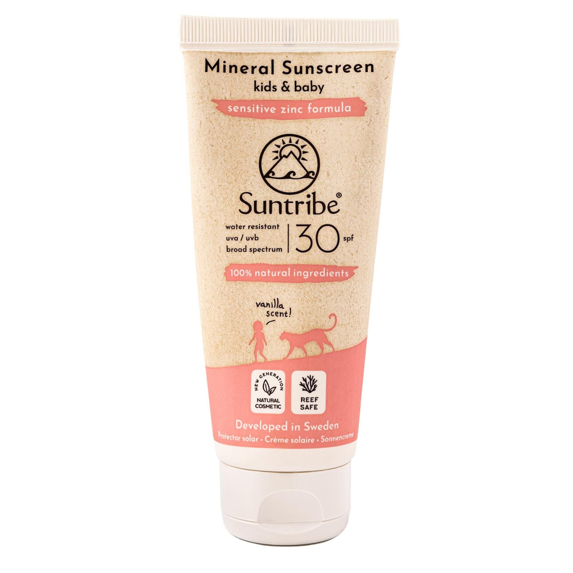 Suntribe Doğal Mineral Güneş Kremi - Bebek ve Çocuk SPF 30 (100 ml)