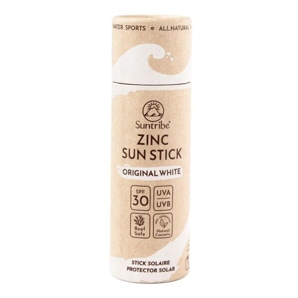 Suntribe Doğal Mineral Çinko Güneş Koruyucu Stick SPF 30 beyaz (30 gr)