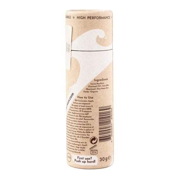 Suntribe Doğal Mineral Çinko Güneş Koruyucu Stick SPF 30 beyaz (30 gr)