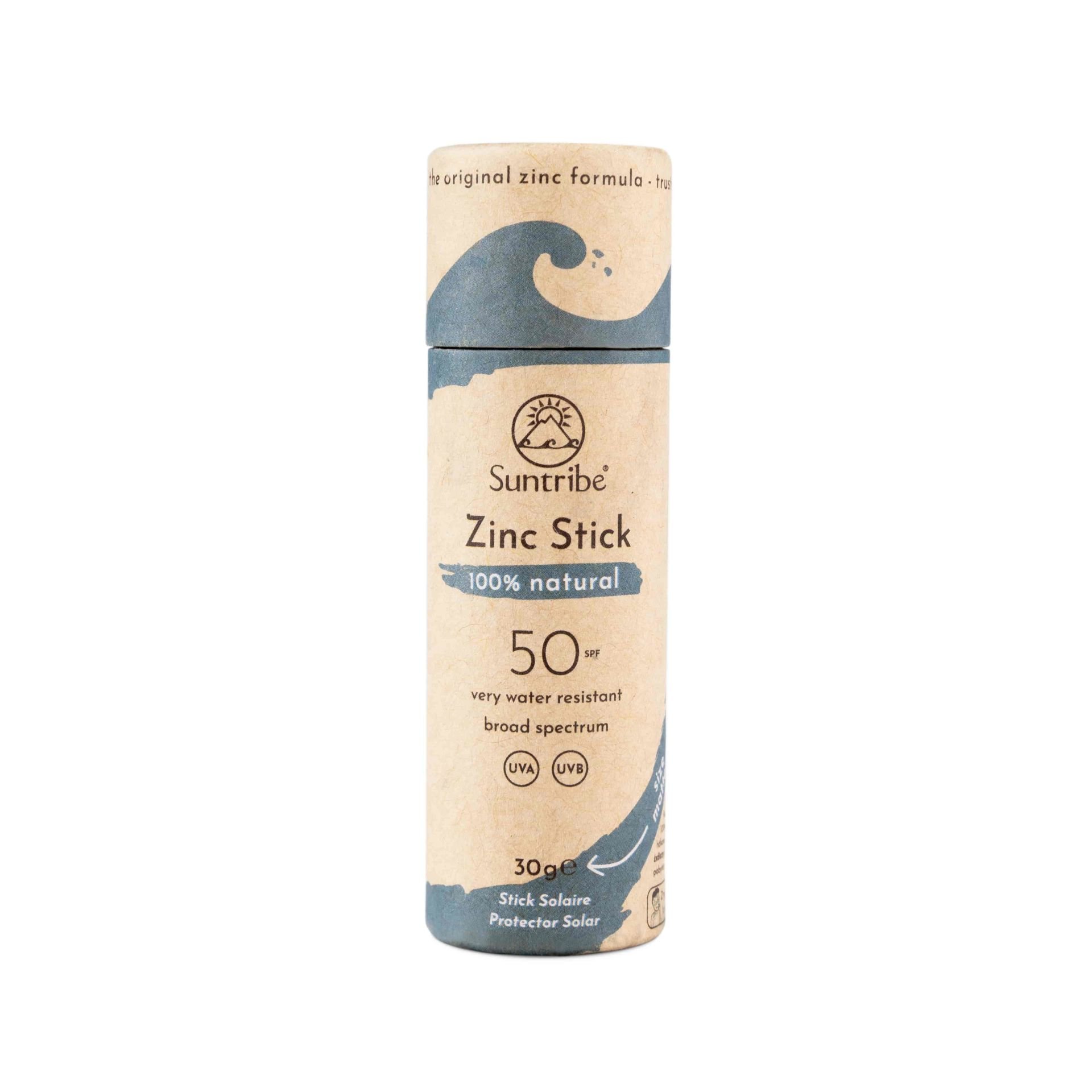 Suntribe Doğal Mineral Çinko Güneş Koruyucu Stick (Ocean Blue) SPF 50 (30 gr)