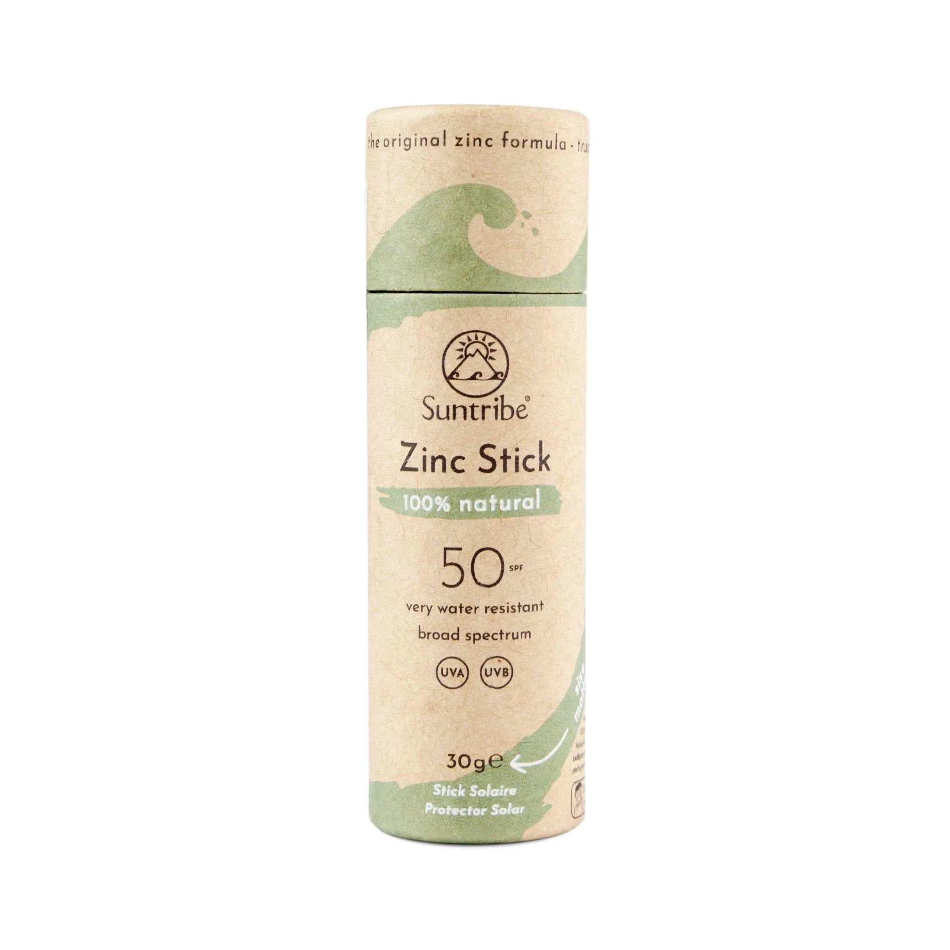 Suntribe Doğal Mineral Çinko Güneş Koruyucu Stick (Mint Green) SPF 50 (30 gr)