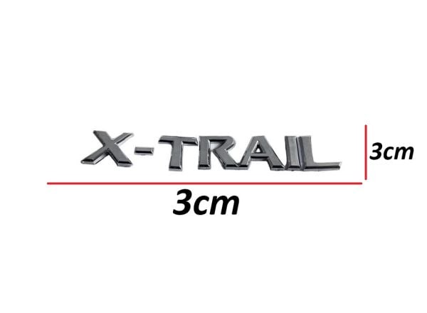 YAZI X-TRAİL 02-16 ARKA (X-TRAİL YAZISI)