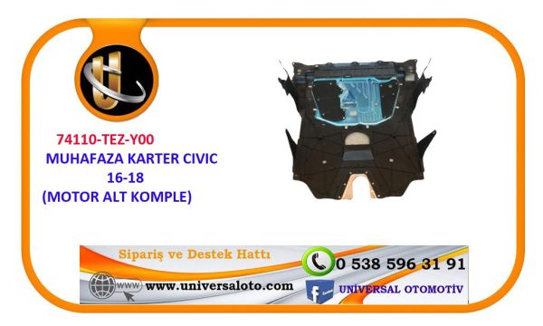 MUHAFAZA KARTER CIVIC 16-21 (MOTOR ALT KOMPLE)