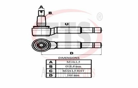 ROT BASI SAG- CANTER 859 FUSO 06-11 / FUSO EURO5 TF75-TF85-FEB91 12-