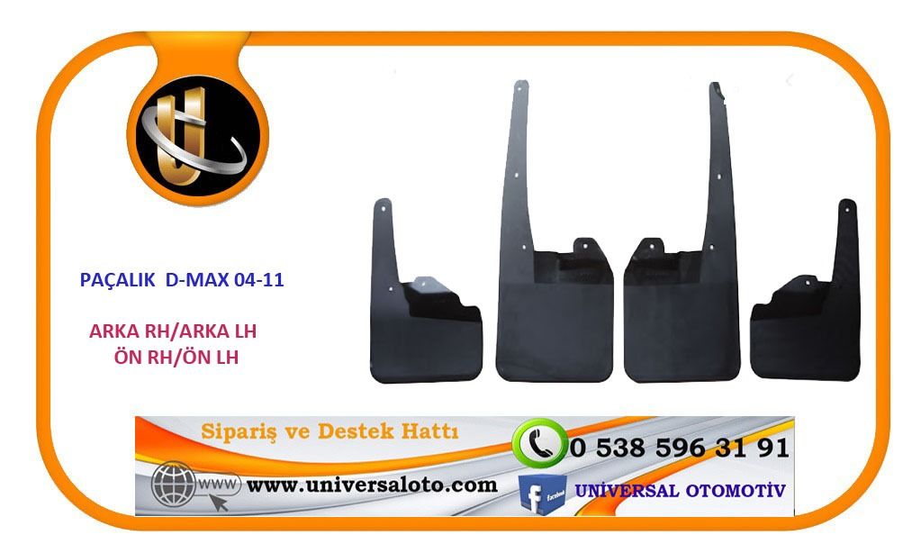 PAÇALIK D-MAX 04-11 ÖN RH