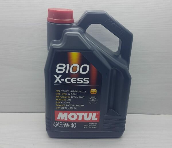 Yağ 5W40 4Lt Motul X-Cess