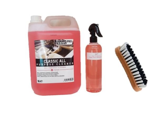 Valet Pro APC Classic All Purpose Cleaner Genel Temizleyici Bölünmüş Ürün  500 ml + Genel Temizlik Fırçası
