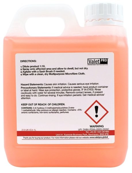 Valet Pro Classic All Purpose Cleaner Genel Temizleyici 1 lt