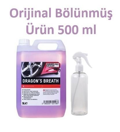 Valet Pro Demir Tozu Sökücü Dragons Breath  Bölünmüş 500 ml