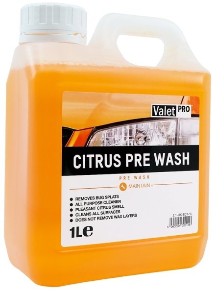 Valet Pro Ön Yıkama Köpüğü - Citrus Pre Wash 1 lt