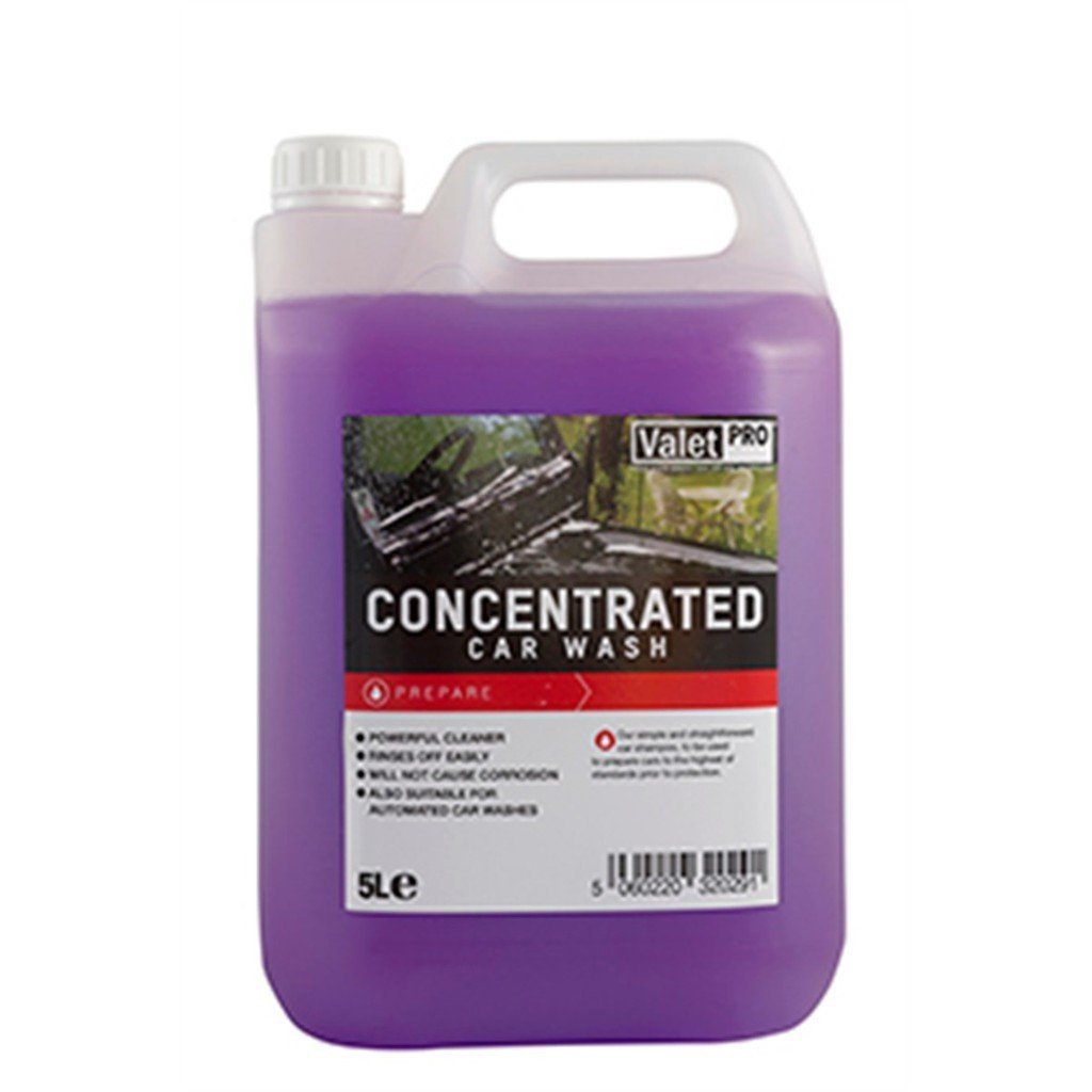Valet Pro Concentrated Car Wash Seramik Korumalar için PH Dengeli Konsantre Şampuan 5 lt