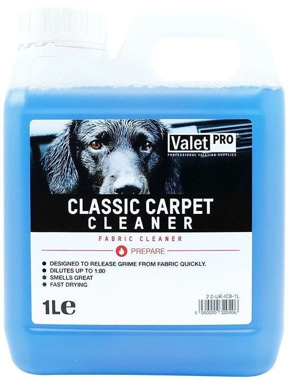 Valet Pro Classic Carpet Cleaner Koltuk, Halı, Döşeme Temizleyici 1 lt