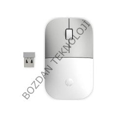 HP Z3700 Kablosuz Ince & Sessiz Mouse - Beyaz & Gümüş 171D8AA