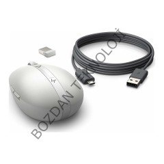 Hp Spectre 700 Şarj Edilebilir Wireless Bluetooth Mouse Gümüş 3NZ71AA