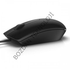 Dell MS116-BK Scroll 1000DPI USB Optik Siyah Mouse MS116
