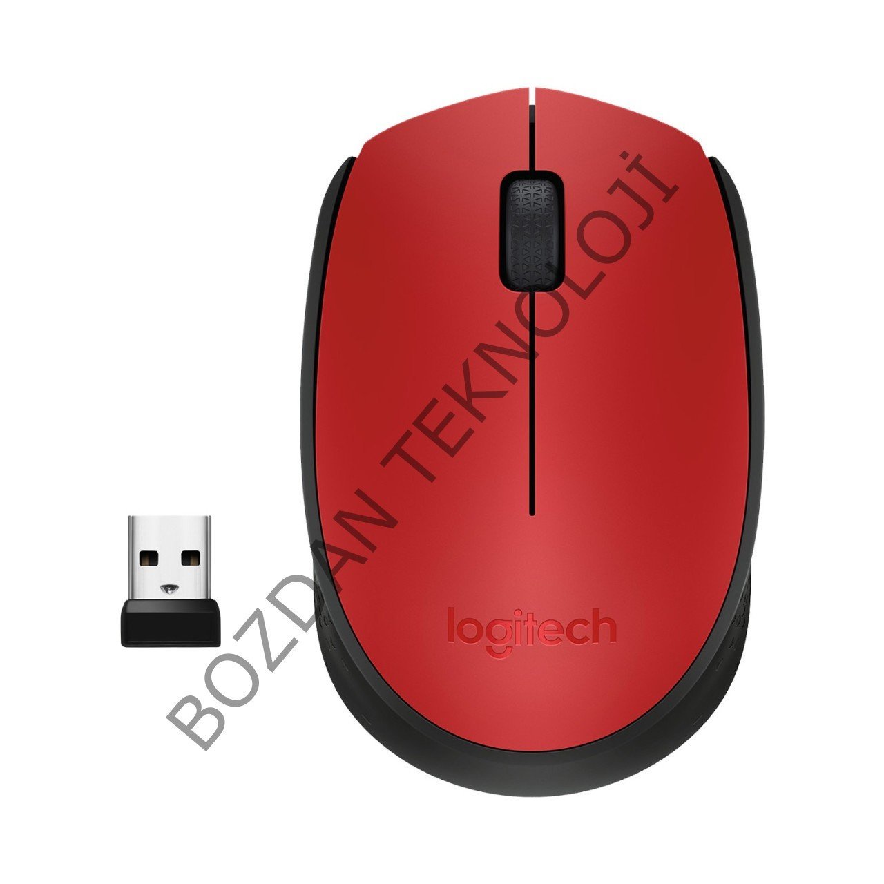 Logitech M171 Kablosuz Mouse Kırmızı 910-004641