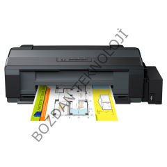 Epson L1300 ITS Renkli A3+ Mürekkep Tanklı Yazıcı Orijinal Epson Mürekkep 4 x 70 ml + 1 Ekstra Siyah Mürekkep  C11CD81403