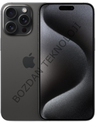 Apple İPhone 15 Pro Max 256 GB Siyah Titanyum MU773TU/A
