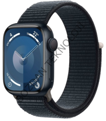 Apple Watch Series 9 GPS 41mm Midnight Aluminium Case with Midnight Sport Band - S/M MR8W3TU/A