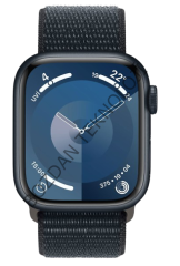 Apple Watch Series 9 GPS 41mm Midnight Aluminium Case with Midnight Sport Band - S/M MR8W3TU/A