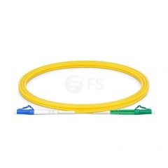 LC UPC to LC APC Simplex OS2 Single Mode PVC (OFNR) 2.0mm Fiber Optik Patch Kablo