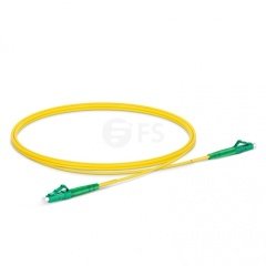 LC APC to LC APC Simplex OS2 Single Mode PVC (OFNR) 2.0mm Fiber Optik Patch Kablo