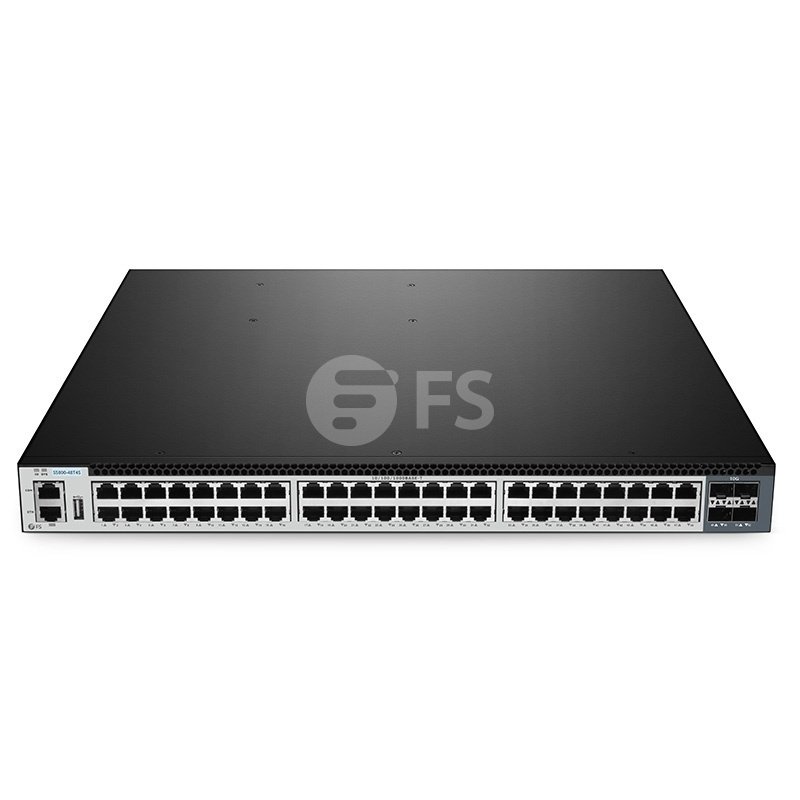 S5800-48T4S, 48-Port Gigabit Ethernet L3 Fully Managed Plus Switch, 48 x Gigabit RJ45, with 4 x 10Gb SFP+ Uplinks