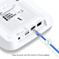 FS-AP733C, Wi-Fi 5 802.11ac, 733 Mbps Wireless Access Point, 2x2 MIMO, Dual-Band (Power Adaptörü İçinde)