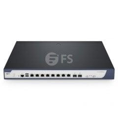 FS S3150-8T2FP 8-Port Fanless Gigabit Managed PoE+ Switch with 2