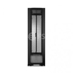 42U GR600-Series Siyah Server Kabini 600x1170mm with 2 PDU Brackets and Adjustable Fixed Shelves