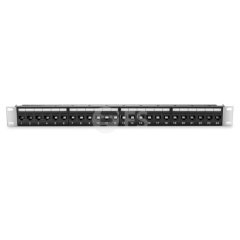 Cat6 Beslemeli Korumasız Patch Panel, 1U 24-Port