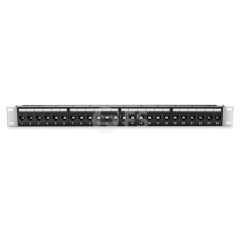 Cat5e Beslemeli Korumasız Patch Panel, 1U 24-Port