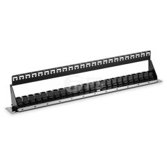 Cat5e Beslemeli Korumasız Patch Panel, 1U 24-Port