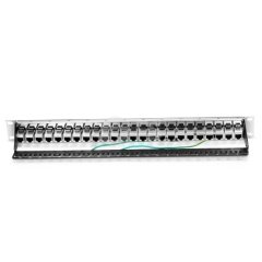 Cat5e Besleme Korumalı Patch Panel, 1U 24-Port