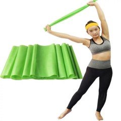 Leyaton Pilates Bandı 150X15 cm (Orta) Yeşil