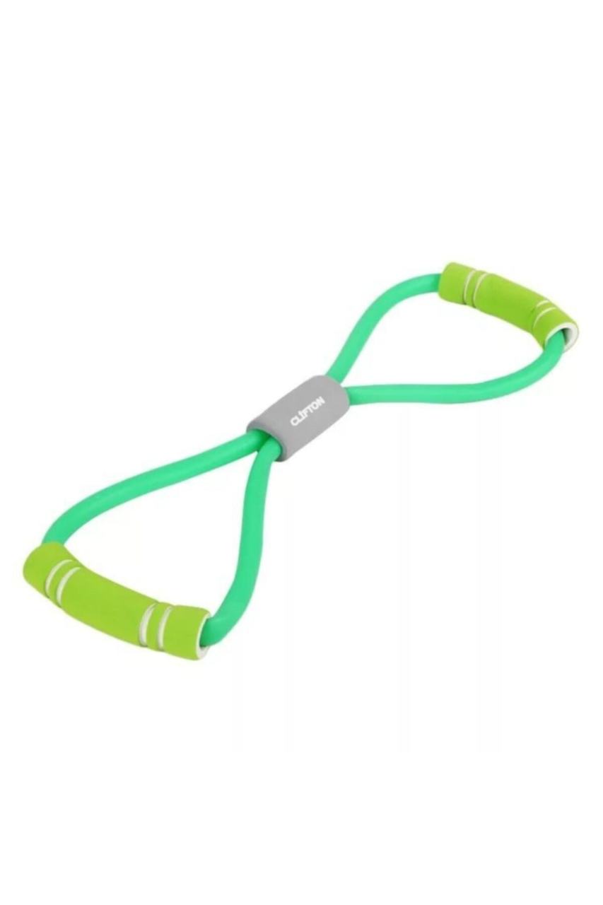 Clifton Pilates İpi Jimnastik Lastiği Egzersiz Bant Yoga Plates Lastik Spor Kondisyon Direnç Lastiği Yeşil