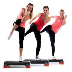 Leyaton 2 Kademeli Step Tahtası Aerobik Jimnastik Fitness Crosfitt Antreman Aleti