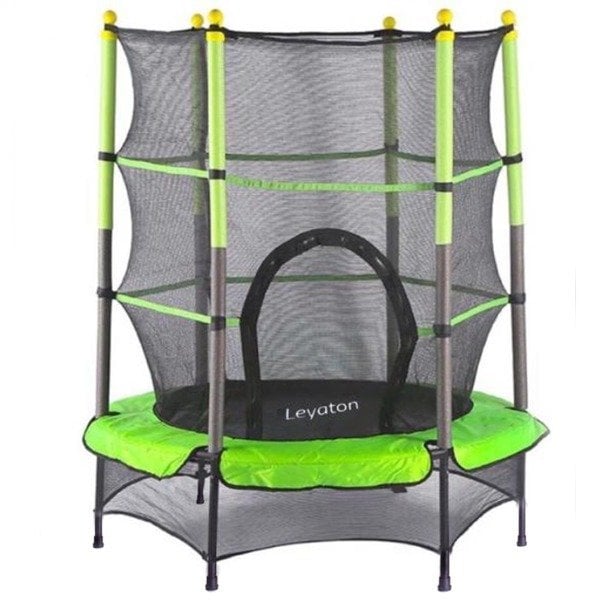 Leyaton Fileli Trambolin Çocuk Trambolini 120 Cm Çap LYT-03Y