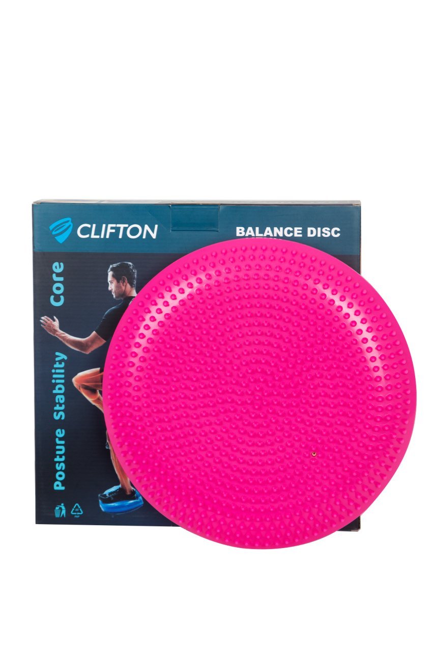 Clifton Denge Diski Balance Trainer Denge Topu Pilates Balans Disk Pembe