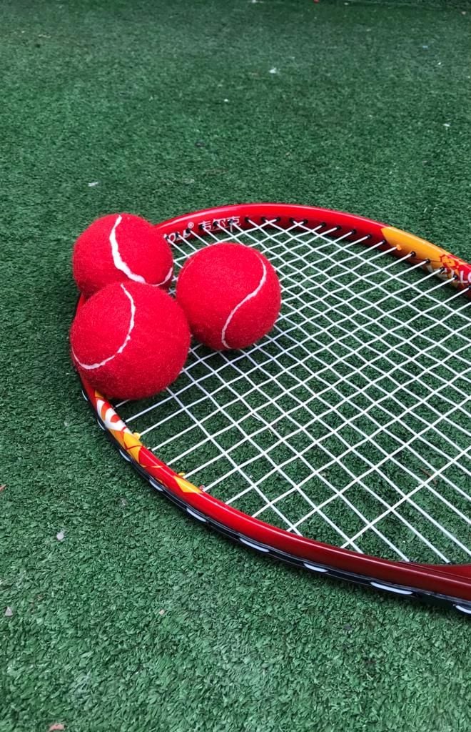 Werkon 3 Adet Antrenman Tenis Topu Kırmızı