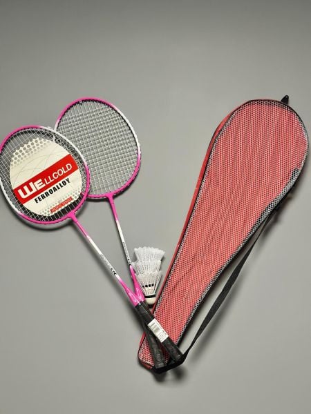 Badminton Raketi Deluxe Badminton Çantası Seti + 3 Adet Badminton Topu 101P