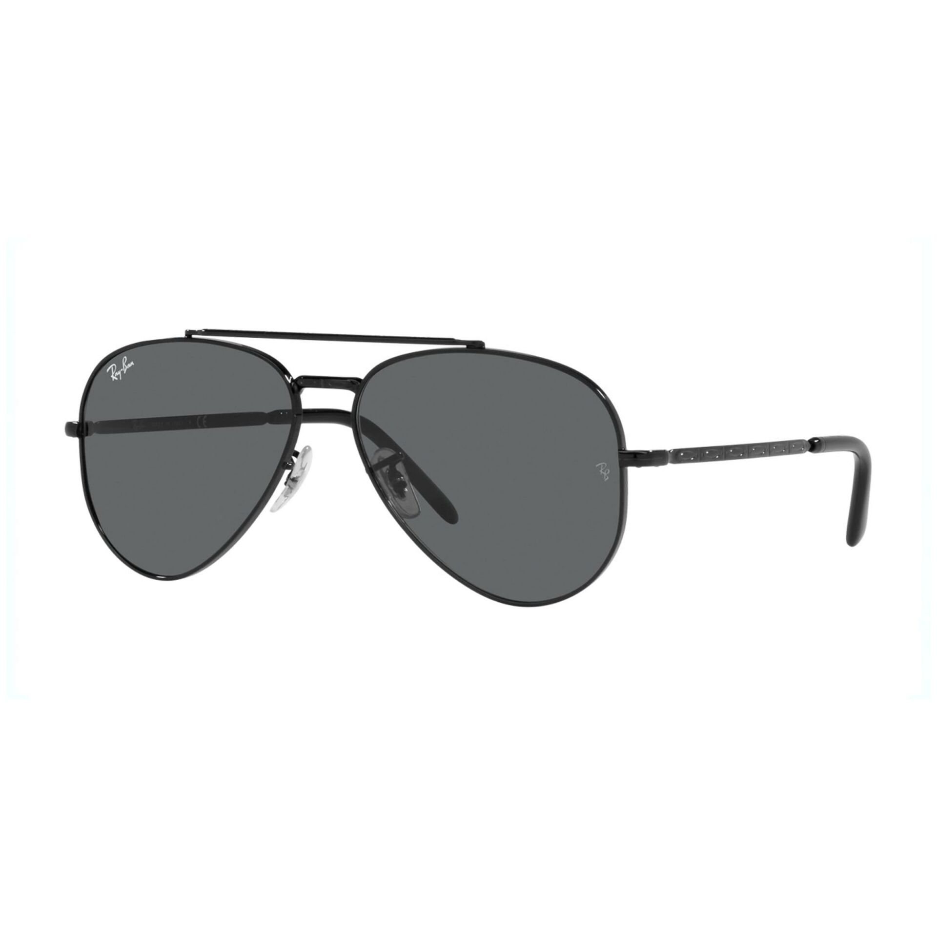 Dark black 2025 ray ban aviator