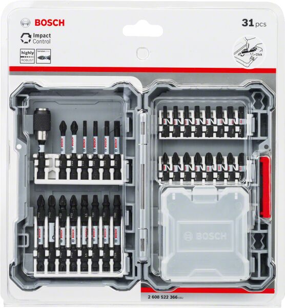 Bosch Impactctrl Vıdalama Ucu Setı 35 Lı 2608522366