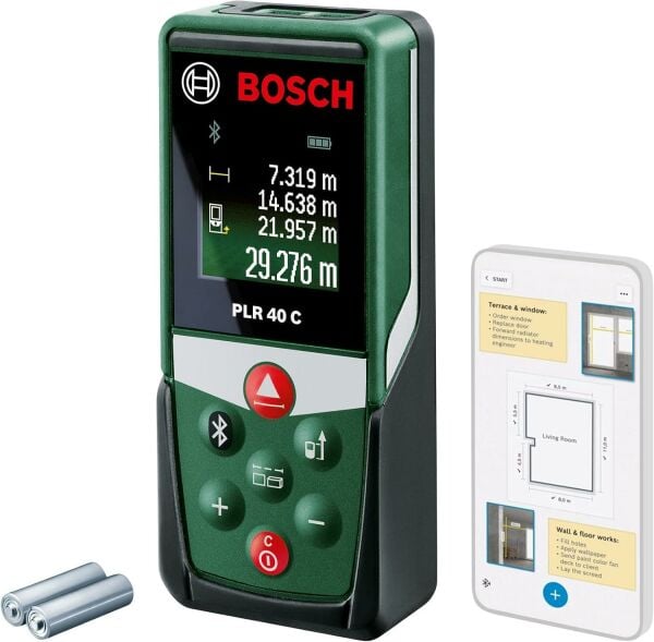 Bosch PLR 40 C Lazerli Uzaklık Ölçer