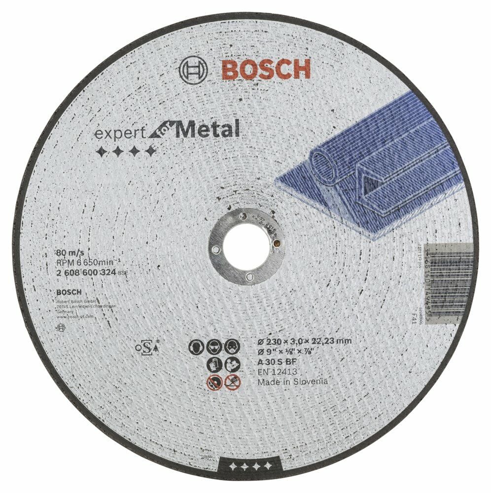 Bosch 230*3,0 Mm Expert For Metal Düz 2608600324