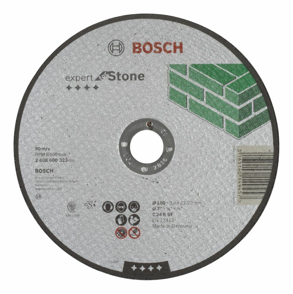 Bosch Exstone Kesme Tası 180*3,0 Mm Duz 2608600323